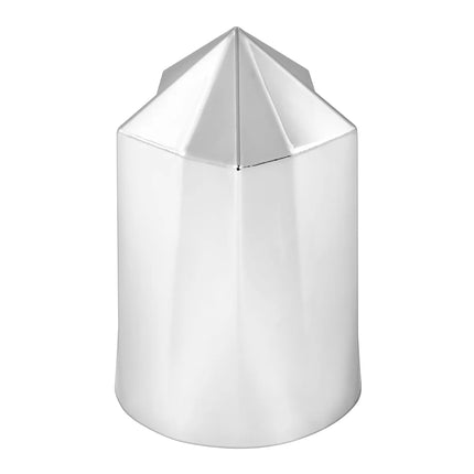 10236 Cr. Pl. Pointed Star Screw-on Nut Cover 33MM x3-1/2”H - General Diesel Repair & Chrome