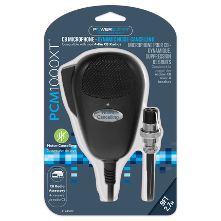 215-45002 CB MIC 4PIN NOISE CANCEL - General Diesel Repair & Chrome