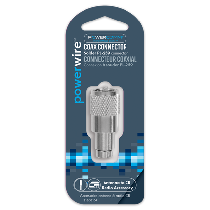 215-55104 COAX CONNECTOR KALIBUR PL259 - General Diesel Repair & Chrome