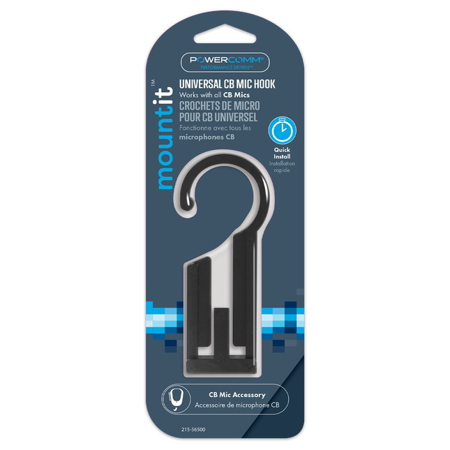 215-56500 MIC HOLDER EZ HOOK PLASTIC - General Diesel Repair & Chrome