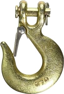 N830-318 3/8" Clevis Hooks With Latch