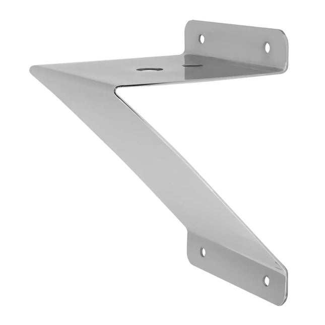81759 S.S. MEDIUM Z LIGHT BRACKET, 3-3/4"LX X 3-1/2"W X 5-3/8"H - General Diesel Repair & Chrome