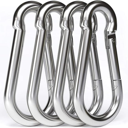 Stainless Steel Spring Snap Hook Carabiner - General Diesel Repair & Chrome