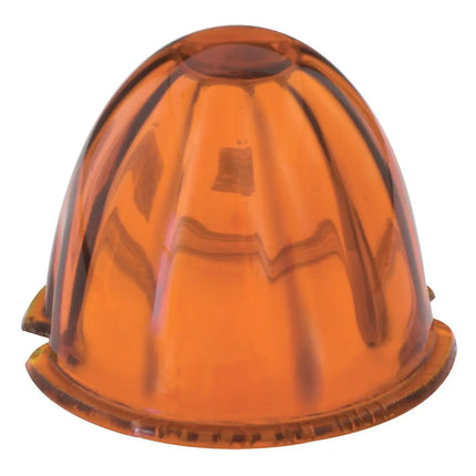 92509 DARK AMBER 3.5″ WATERMELON STYLE GLASS LENS - General Diesel Repair & Chrome