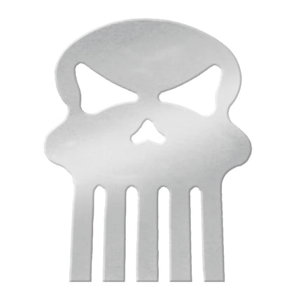 94240 18.5"X10.5" CR. STEEL SKULL CUT OUT - General Diesel Repair & Chrome