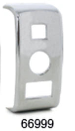 66999 CR PLASTIC ROCKER SWITCH COVER 3 OPENINGS FOR KW W&T 2007+ - General Diesel Repair & Chrome
