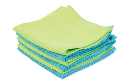 132-072003 Microfiber Cloth 12x12 Blue Green 3pk - General Diesel Repair & Chrome