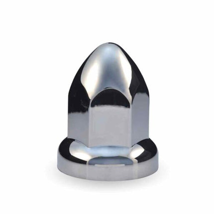 TNUT-C1 Chrome Plastic 33mm Nut Cover with Flange - Case of 60 - General Diesel Repair & Chrome
