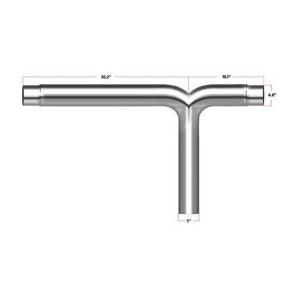 Y Pipe – 5″ Wide TSK-5Y - General Diesel Repair & Chrome