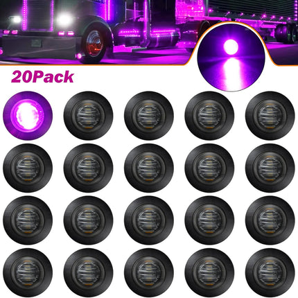 Bullet Lights 20ct Purple