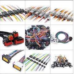 Wiring, wiring harness, wiring accessories.