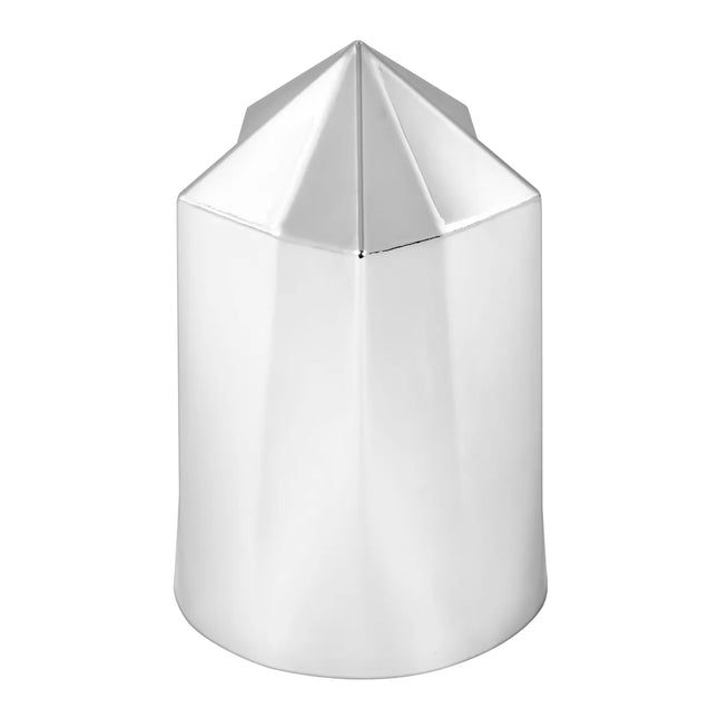 10236 Cr. Pl. Pointed Star Screw-on Nut Cover 33MM x3-1/2”H - General Diesel Repair & Chrome