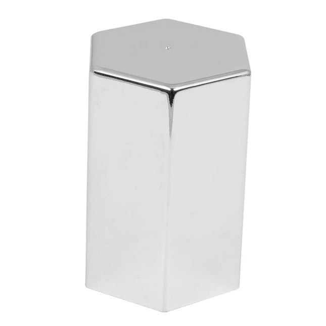 10238 Cr. Pl. 33MM x3” H Hex Flat Top Screw-on Nut Cover - General Diesel Repair & Chrome