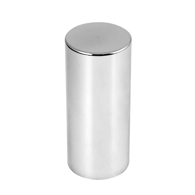 10246 CHROME PLASTIC 33MM FLAT TOP CYLINDER LUG NUT COVER - General Diesel Repair & Chrome