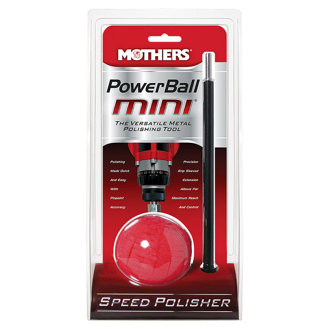 132-05141 Mothers Mini Power Ball w/exten - General Diesel Repair & Chrome