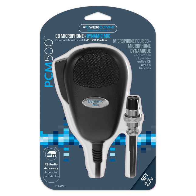 215-45001 CB Mic 4Pin Standard Design - General Diesel Repair & Chrome