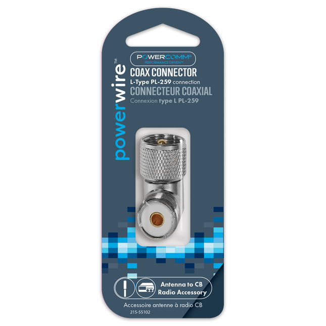 215-55102 COAX CONNECTOR 90 ANGLE PL259 - General Diesel Repair & Chrome