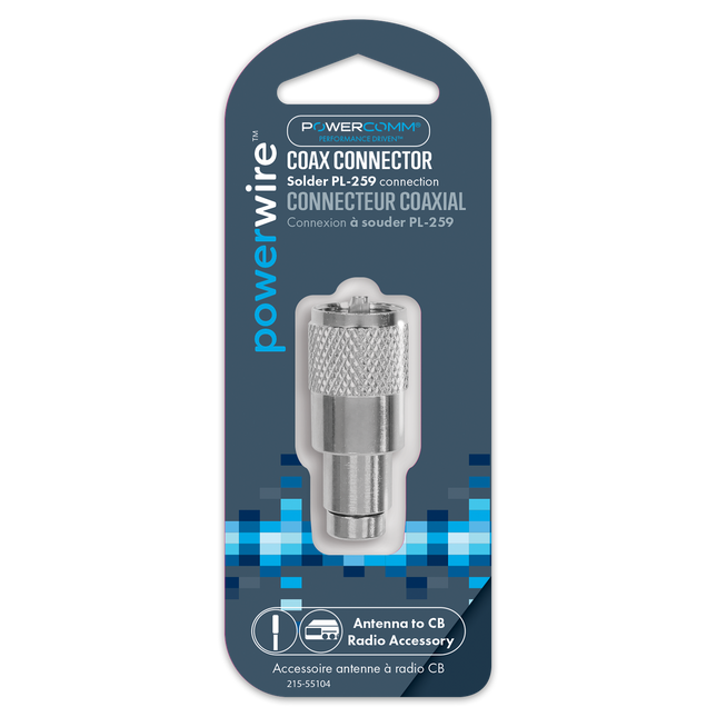 215-55104 COAX CONNECTOR KALIBUR PL259 - General Diesel Repair & Chrome