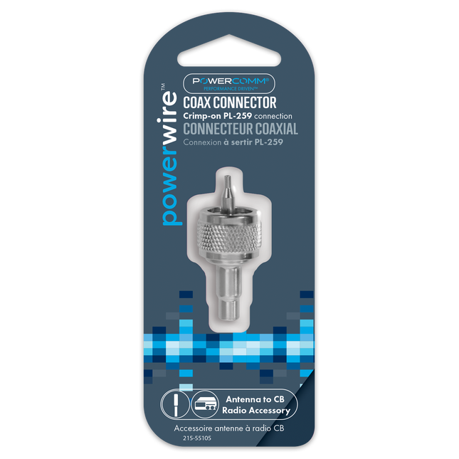 215-55105 COAX CONNECTOR CRIMP ON PL259 - General Diesel Repair & Chrome