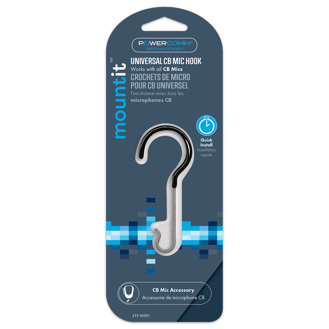 215-56501 MIC HOLDER EZ HOOK METAL - General Diesel Repair & Chrome