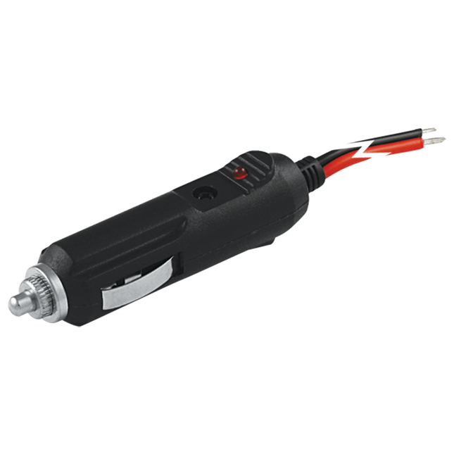 215-57102 CB 12V PLUG W 4IN LEADS - General Diesel Repair & Chrome