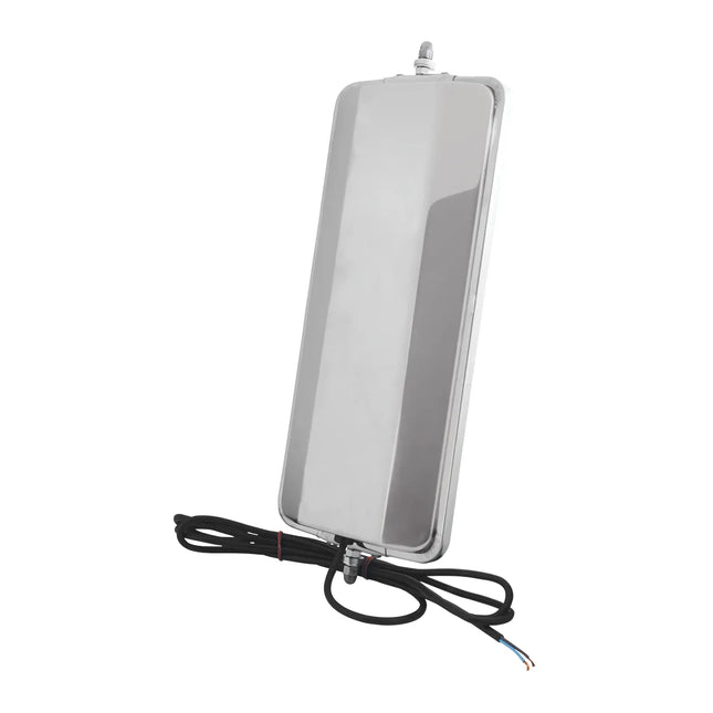 33310 OEM STYLE STAINLESS STEEL WEST COAST MIRROR WITH HEATING FUNCTION - General Diesel Repair & Chrome