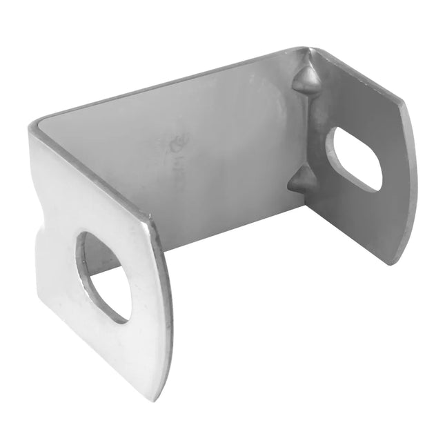 33352 S.S. U Shape Mirror/Light Bracket, 1-5/8” X2-3/8”X1-1/4” - General Diesel Repair & Chrome
