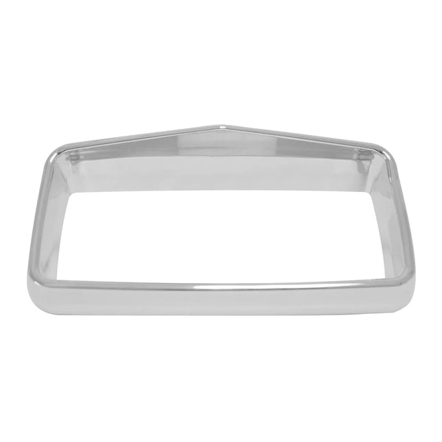 52012 CR. PLASTIC CENTER INSTRUMENT DASH BEZEL W/VISOR - PETE 06+ - General Diesel Repair & Chrome