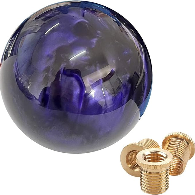 Mavota Purple Ball Manual Automatic Gear Shift Knobs - General Diesel Repair & Chrome