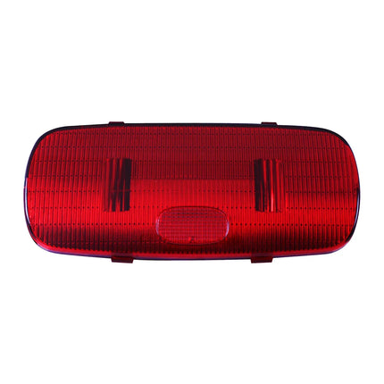 69025 RED OVAL DOME LIGHT LENS FOR PETE 379/389 2006 UP