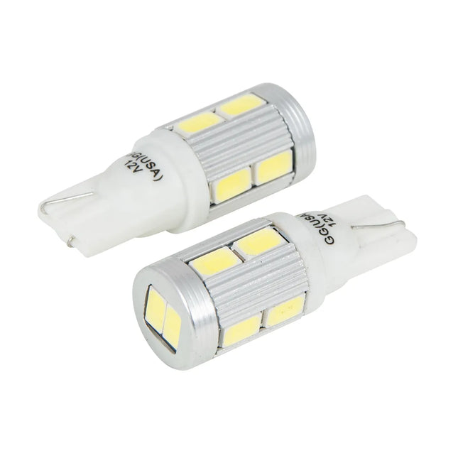 70614 #194/168 White 10LED w/Heatsink Tower Style Light Bulbs,12V - General Diesel Repair & Chrome