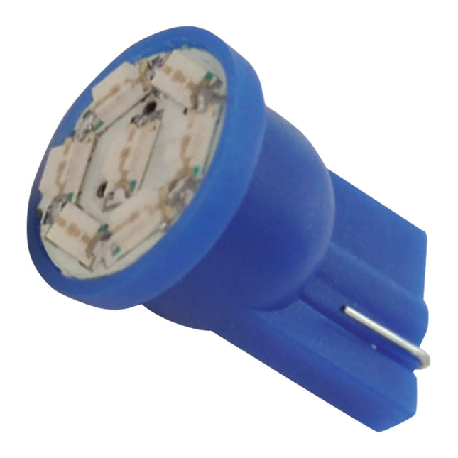 74901 #194/168 BLUE 7-LED LIGHT BULBS, 12V, PAIR - General Diesel Repair & Chrome