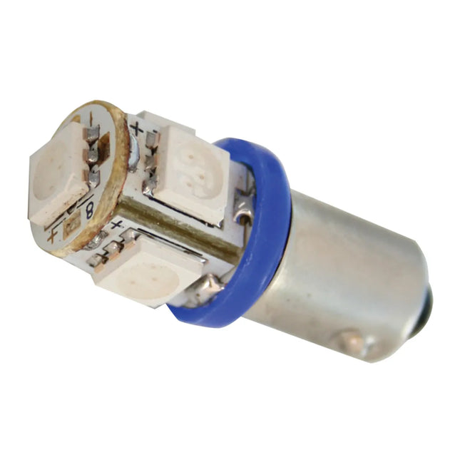 74951 #1895 Blue 5-LED High Power Tower Style Bulb, 12v, Pair - General Diesel Repair & Chrome