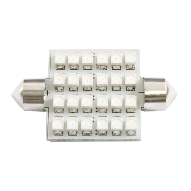 76114 #211-2-White 24-  LED Festoon Dome Light Bulb, 12V - General Diesel Repair & Chrome