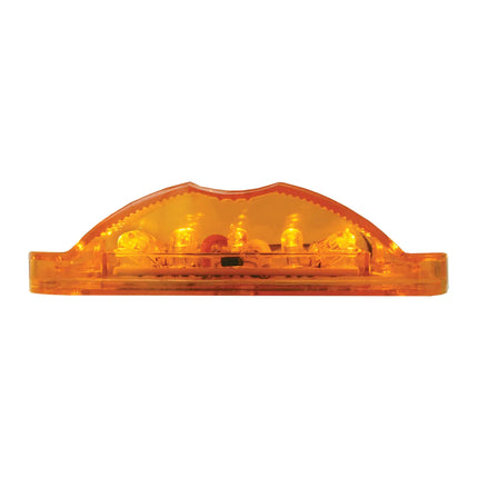 76250 Rect. Amber / Amber Wide Angle 14 LED Marker / Clearance Light