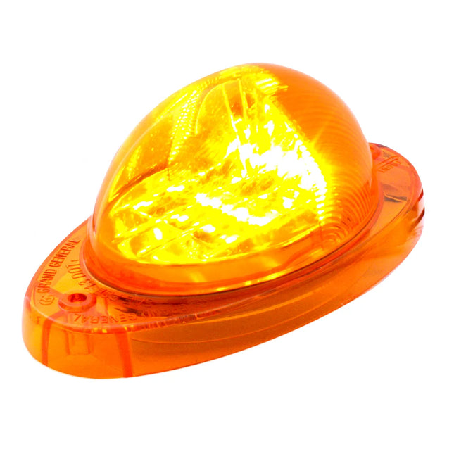 76374 AMBER SIDE MARKER/TURN 9 LED LIGHT FOR FL CASCADIA 09+ - General Diesel Repair & Chrome