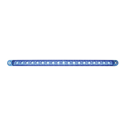 76382 12” 18 SMD LED Flush Mount Light Bar, Blue Len, 3 Wires