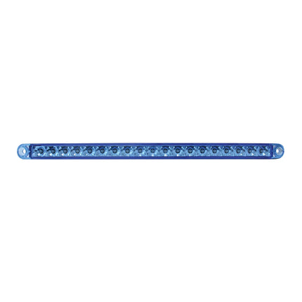 76382 12” 18 SMD LED Flush Mount Light Bar, Blue Len, 3 Wires