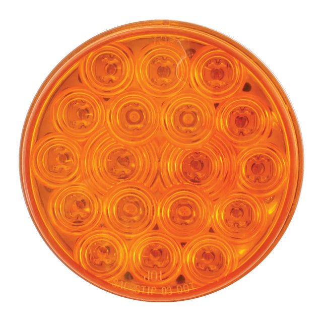 76450SP 4” Fleet Amber/Amber 18- LED Sealed Light - General Diesel Repair & Chrome