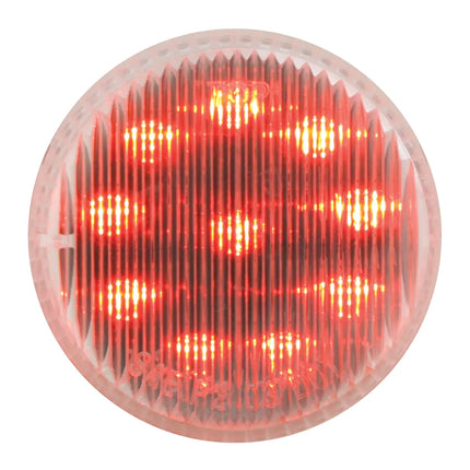 79288SP 2” Fleet Red/Clear 10 LED Sealed Light - General Diesel Repair & Chrome