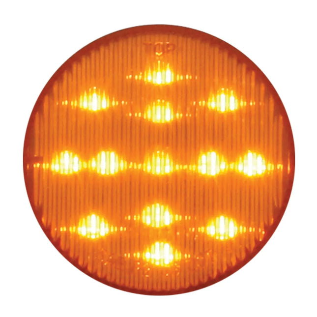79310SP 2.5” Fleet Amber/Amber 13 LED Sealed Light - General Diesel Repair & Chrome