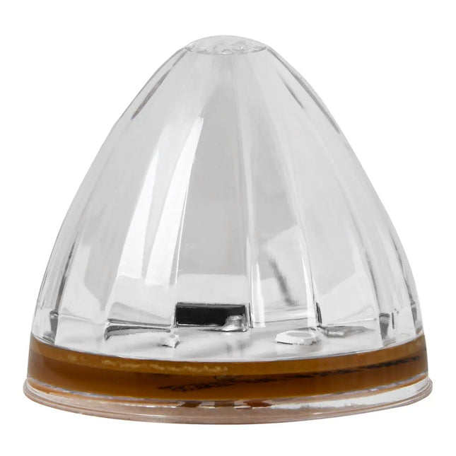 79531 2” Amber/Clear Watermelon 6 LED Sealed Light, 3 Wires - General Diesel Repair & Chrome