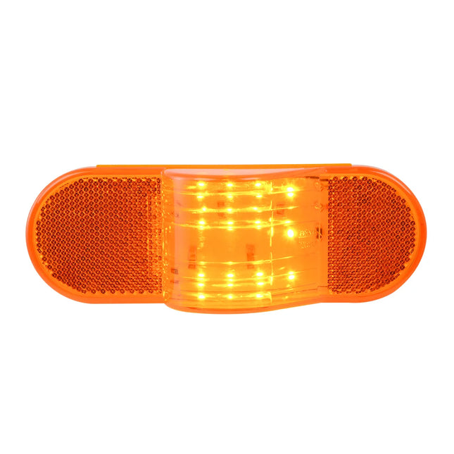 79995 Oval Amber/Amber Side Marker/Turn 12 LED Sealed Light - General Diesel Repair & Chrome