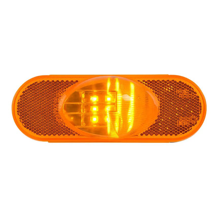 79997 Oval Amber/Amber Side Marker/Turn 9 LED Sealed Light - General Diesel Repair & Chrome