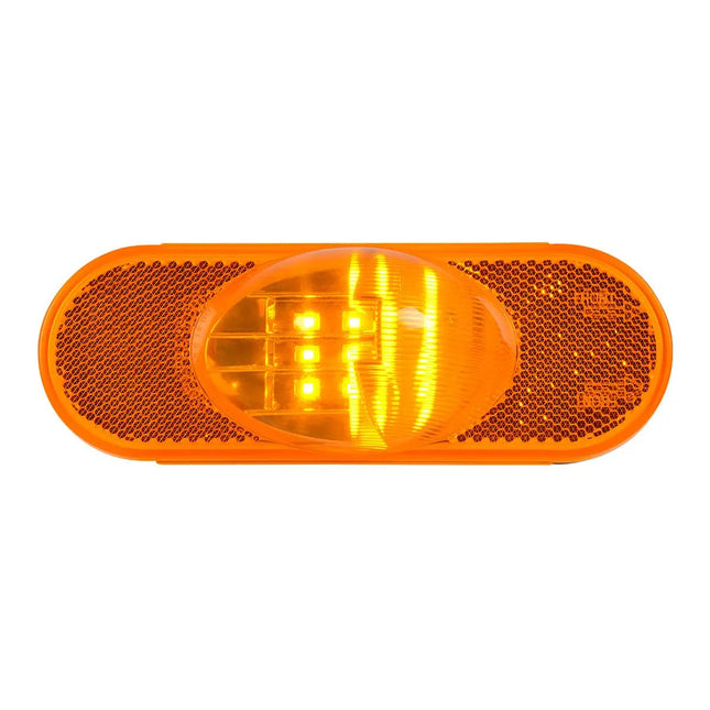 79997 Oval Amber/Amber Side Marker/Turn 9 LED Sealed Light - General Diesel Repair & Chrome