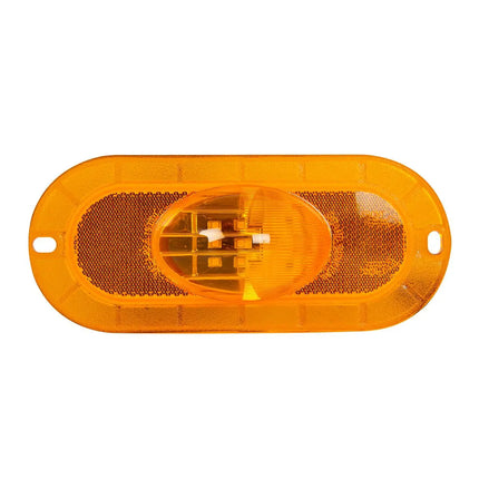 79998 Oval Amber/Amber Side Marker/Turn LED Light w/reflex lens - General Diesel Repair & Chrome