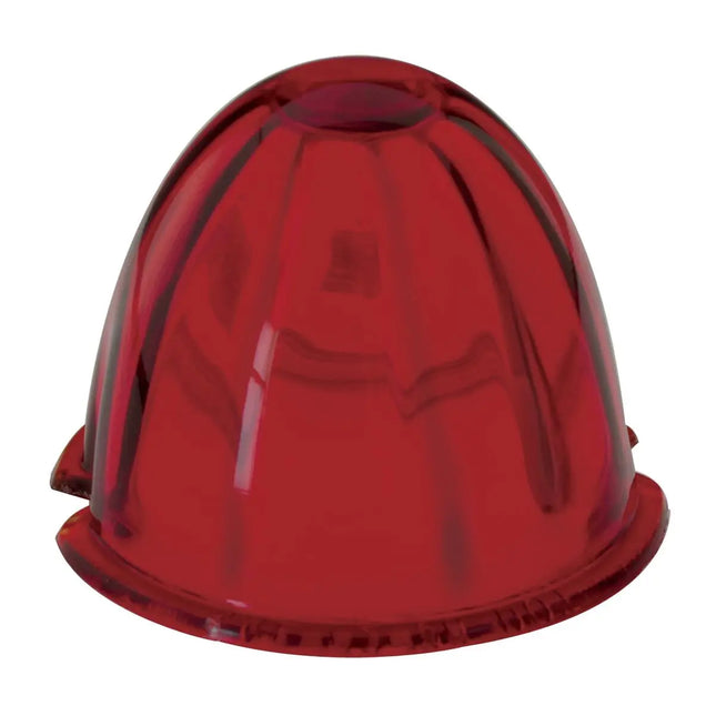92805 RED 3.5″ WATERMELON STYLE GLASS LENS - General Diesel Repair & Chrome