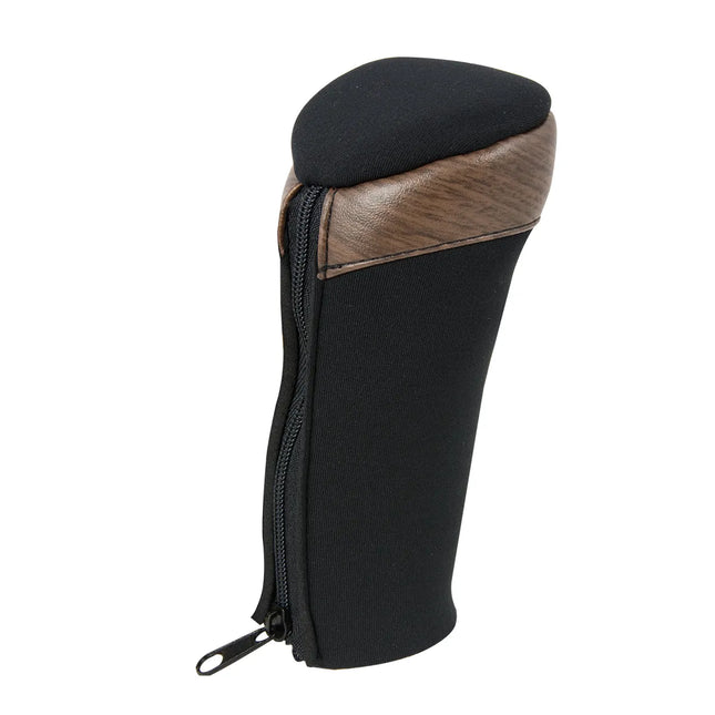 99872 Matte Black Gear Shift  Knob Cover w/matte Dark Wood - General Diesel Repair & Chrome