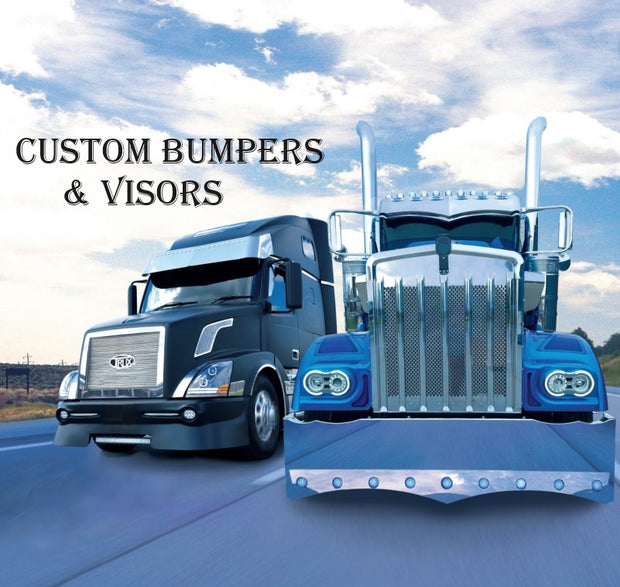 CUSTOM BUMPERS & DROP VISORS