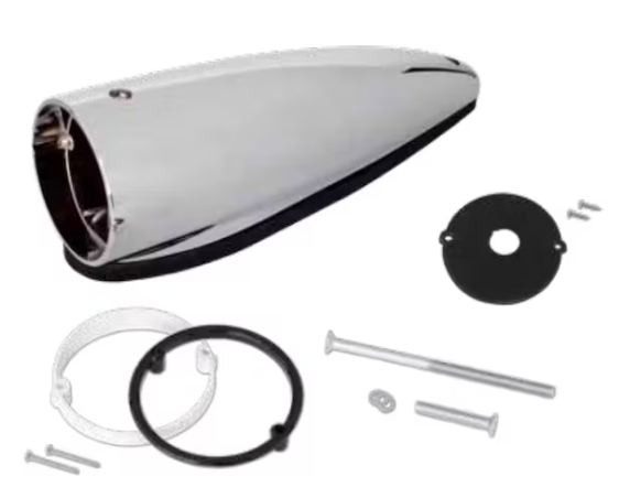 TU-1054 Watermelon Light Adapter for OE Peterbilt Cab Light Housing - General Diesel Repair & Chrome